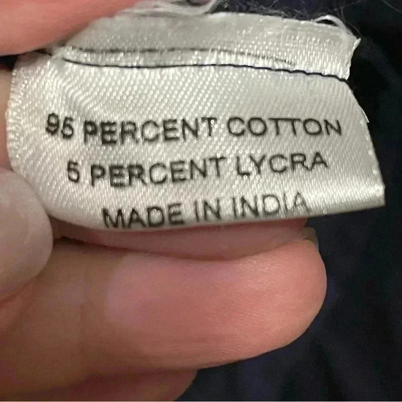 Holly Shae Design Shift Dress Plus Size Navy Blue Metallic Gold Lined Cover-Up - Picture 9 of 10